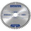 Griešanas disks alumīnijam Irwin; 210x2,5x30,0 mm; Z60; -6°