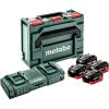 Piederumu komplekts Metabo 685135000; 18 V; 4x8 Ah + lādētājs ASC 145 Duo