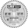 Griešanas disks metālam CMT 226; 254x2,2x15,87 mm; Z48; 0°