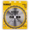 Griešanas disks kokam DeWalt DT1961-QZ; 315x30 mm; 24T; 20°