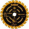 Griešanas disks DeWalt DT10397-QZ; 165x20 mm; T24/T40; 3 gab.