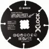 Griešanas disks kokam leņķa slīpmašīnām Bosch X-LOCK Carbide MultiWheel; 125x1x22,23 mm; 10 gab.