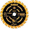 Griešanas disks kokam DeWalt; 165x1,65x20,0 mm; Z24; 18°