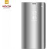 Mocco Clear View Cover Case Чехол Книжка для телефона Samsung Galaxy S23 Серебряный