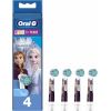 Oral-B Toothbruch replacement EB10S-4 4 Frozen II Heads, For kids, Number of brush heads included 4