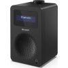Sharp DR-430(BK) Digital Radio, FM/DAB/DAB+, Bluetooth 5.0, Midnight Black