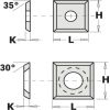 Ēveles asmeņi CMT 790.140.00L; 14x14x2 mm; HW-HC; 1  gab.