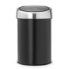 Brabantia atkritumu tvertne Touch Bin, 3l, matt black