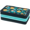 Herlitz TriCase Happy Lions, pencil case (blue/yellow, 31 pieces)