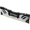 Kingston FURY DDR5 16GB - 7200 - CL - 38 - Single-Kit - DIMM, KF572C38RS-16, Fury Renegade Silver, XMP, black/silver