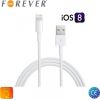 Forever USB Datu un uzlādes Kabelis uz Lightning iPhone 5 5S 6 iPhone SE Balts 3m (MD818 Analogs) (EU Blister)