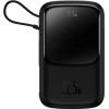 Powerbank Baseus Qpow PRO with cable, 10000mAh, 22.5W (Black)