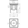 HL traps Primusu, 121x121mm, nogrieztā DN110 caurulē