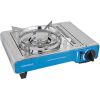 Campingaz gas cooker Camp Bistro DLX Stopgaz (silver/blue, 2.2kW single-flame cooker)