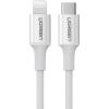 Cable Lightning to USB-C UGREEN 3A US171, 1.5m (white)