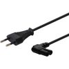 SAVIO CL-144 Power cable Black 3 m angled