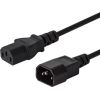 Savio CL-99 power cable Black 1.2 m C14 coupler C13 coupler