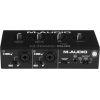 M-AUDIO M-Track Duo USB Audio interface Crystal preamplifier 16 bit 48 kHz Black