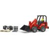 Bruder Professional Series Schäffer Compact loader 2034 with figure and acces - 02191