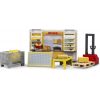 Bruder bworld DHL parcel shop, play building