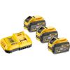 Piederumu komplekts DeWalt DCB118X3; 18/54 V; 3x9,0 Ah + lādētājs DCB118