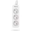 Hsk Data Kerg M02385 3 Earthed sockets -5.0m power strip,  cable 3x1mm2, 10A