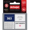 Activejet Ink Cartridge AH-363LMR for HP Printer, Compatible with HP 363 C8775EE;  Premium;  10 ml;  bright magenta.