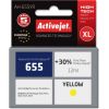 Activejet AH-655YR ink (replacement for HP 655 CZ112AE; Premium; 12 ml; yellow)