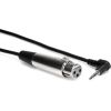 Hosa Technology XVM-110F audio cable 0,3 m XLR (3-pin) 3.5mm TRS Black