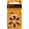 Kodak Hearing Aid 312 Single-use battery Zinc-Air