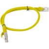 LANBERG PATCHCORD UTP CAT.5E 0.5M YELLOW PCU5-10CC-0050-S