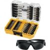 DeWALT Uzgaļu komplekts 47gb un brilles