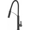 KITCHEN MIXER WITH PULL-OUT SPRAY DEANTE BLACK GERBERA