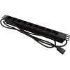 A-lan Alantec PZ09U power extension 1.8 m 9 AC outlet(s) Indoor Black