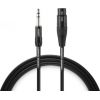 Warm Audio PREM-XLRF-TRSM-3 audio cable 0.9 m XLR 6.35mm TRS Black