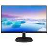 Philips 243V7QJABF/00 23.8 ", FHD, 1920x1080 pixels, 16:9, LCD, IPS, 5 ms, 250 cd/m², Black, D-Sub cable, Audio, Power