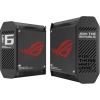 Asus Wifi 6 802.11ax Tri-band Gigabit Gaming Mesh System GT6 ROG Rapture (2-Pack) 802.11ax, 10/100/1000 Mbit/s, Ethernet LAN (RJ-45) ports 3, Antenna type Internal, Black