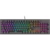 Genesis THOR 303, Mechanical Gaming Keyboard, RGB LED light, US, Black, Wired, USB Type-A