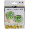 Velo lukturu komplekts: priekš./aizm. 2LED+2LED, 2režīmi