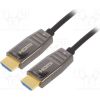 ASSMANN HDMI AOC Hybrid-fiber connection cable Type A M/M 20m UHD 8K60Hz CE gold