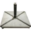 Камни для тяжести на подставку для зонта, 4шт, 47x47x66xH5cm/58кг, бетон