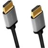 LOGILINK CHA0101 HDMI cable A/M to A/M 4K/60 Hz alu black/grey 2m