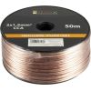 Libox Kabel głośnikowy 2x1,50mm LB0008-50 audio cable 50 m Transparent