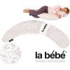 La Bebe™ Nursing La Bebe™ Moon Maternity Pillow Art.52502 Classic Rose Большая подушка для беременных с наполнителем из синтепона (синтепух,особенно мягкий и тихий),195см