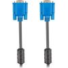 Lanberg CA-VGAC-10CU-0018-BK VGA cable 1.8 m VGA 15pin Black