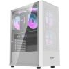 Darkflash A290 computer case + 3 fans (white)