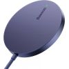 Baseus Simple Mini3 Magnetic Wireless Charger 15W (Dusty purple)