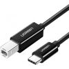 Printer Cable USB-C 2.0 to USB-B UGREEN US241, 1m (black)