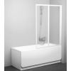 Ravak vannas siena VS2, 1050 mm, h=1400, balts/caurspīdīgs stikls