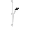 Hansgrohe Pulsify Select 105 3jet Relaxation rokas dušas komplekts 650 mm, matēts balts